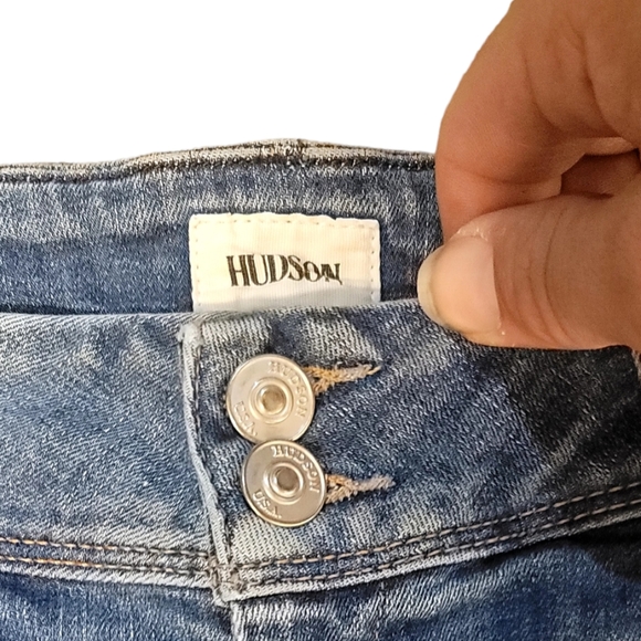 Hudson | Mid Rise Blue Collin Skinny Fit Ankle Jeans Flap Pocket | Size… - Picture 7 of 7